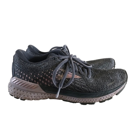 Brooks Adrenaline GTS 21 Lavender Purple Knit Running Athletic Shoes 6.5 - Picture 1 of 10